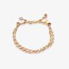 New Design Fashion Stainless Steel 18K Gold Plated Colorful Braided Rope String Bracelet