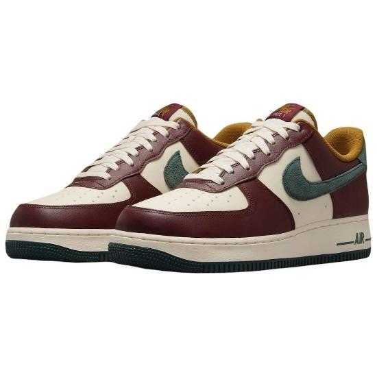 Nike Pánske tenisky Air Force 1 Dark Team Red Vintage Green HQ3612-113