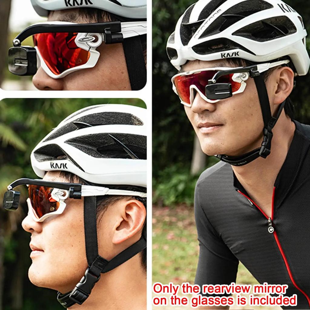 Bicycle, Cycling Glasses, Rearview Mirror, Mini Helmet Rearview Mirror, Glasses Rearview Mirror