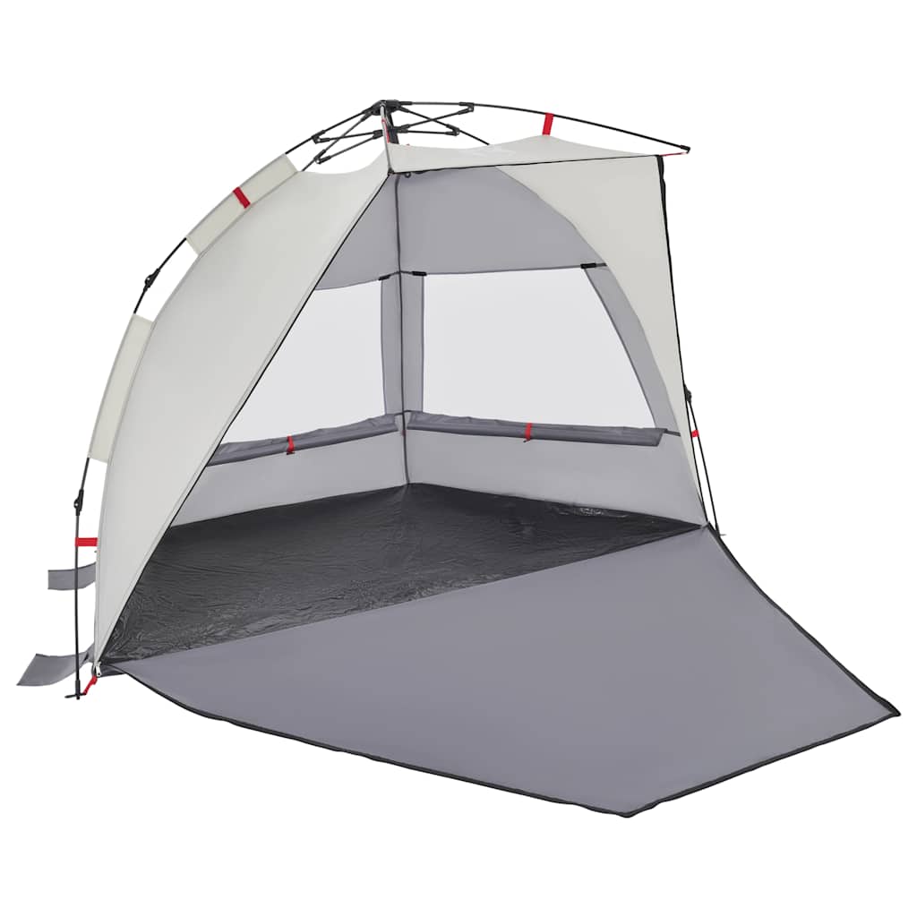 Beach Tent for 2 Persons Gray Quick Release Waterproof