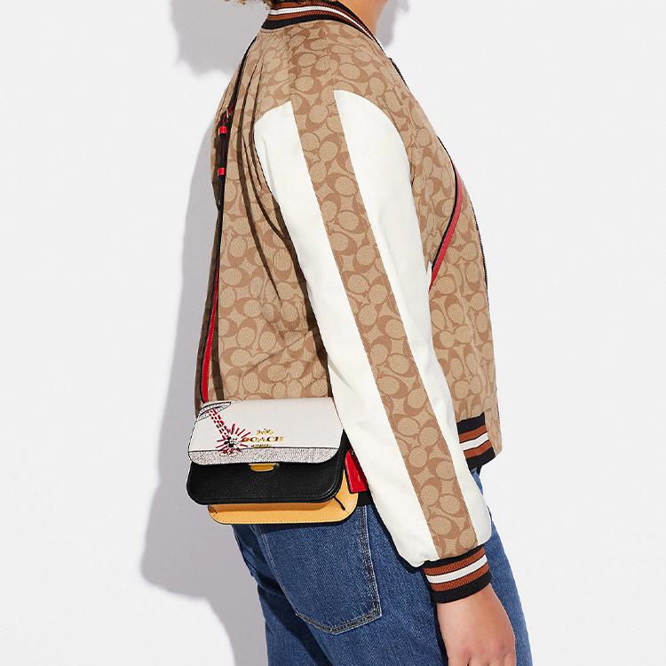 New Keith Haring X Disney X COACH Brynn Shoulder Bags C6905-IMNOK