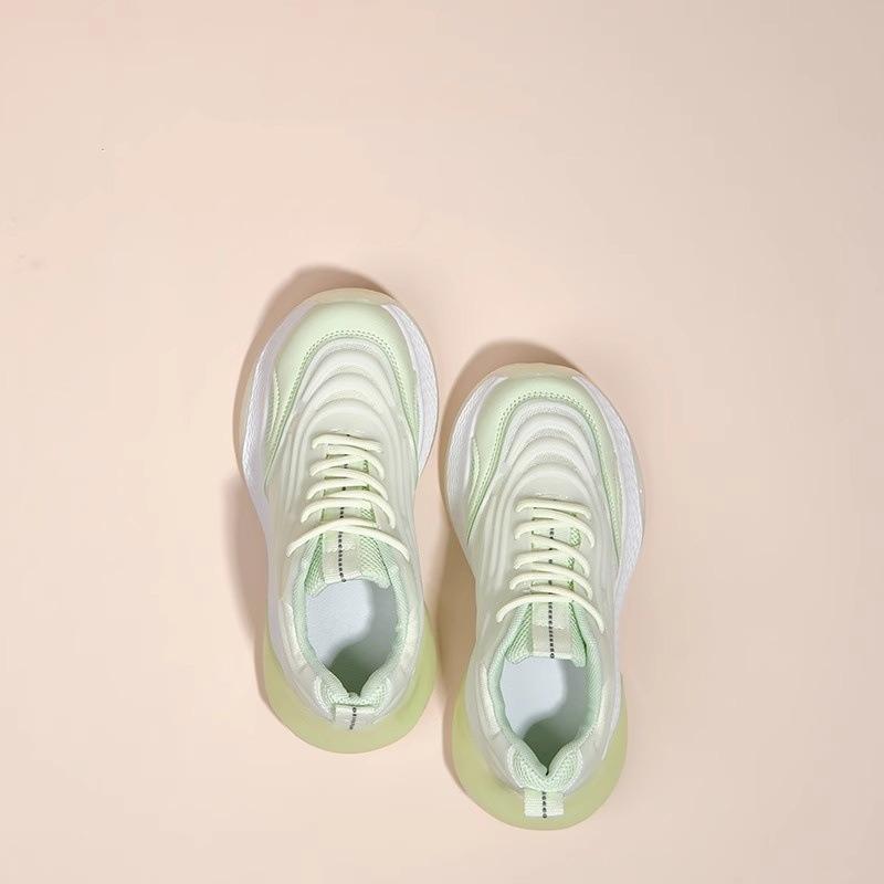 Platform Dad Shoes Women's Shoes New Spring and Autumn Student Little White Shoes Versatile Casual Sports Shoes Women