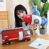 11Types Cartoon 3D Police Car Fire Trucks Bicycles Motorcycles Plush Toys Stuffed Car Doll Hug Pillows Cushion Kids Gifts Decor