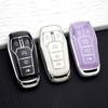 5 Buttons Tpu Car Key Case Cover For Ford F-150 Fusion Mondeo Mustang Explorer Edge Soft Anti-Scratch Key Fob Bag Key Chain