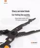Samba Multifunctional Fishing Pliers: Split Ring Opener, Long Nose Hook Remover, Fish Gripper