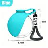 Portable Dog Water Bottle 285ml Stainless Steel Pet Drinking Bowl with Lanyard Leak-Proof 2-in-1 Water Dispenser Walking Travel