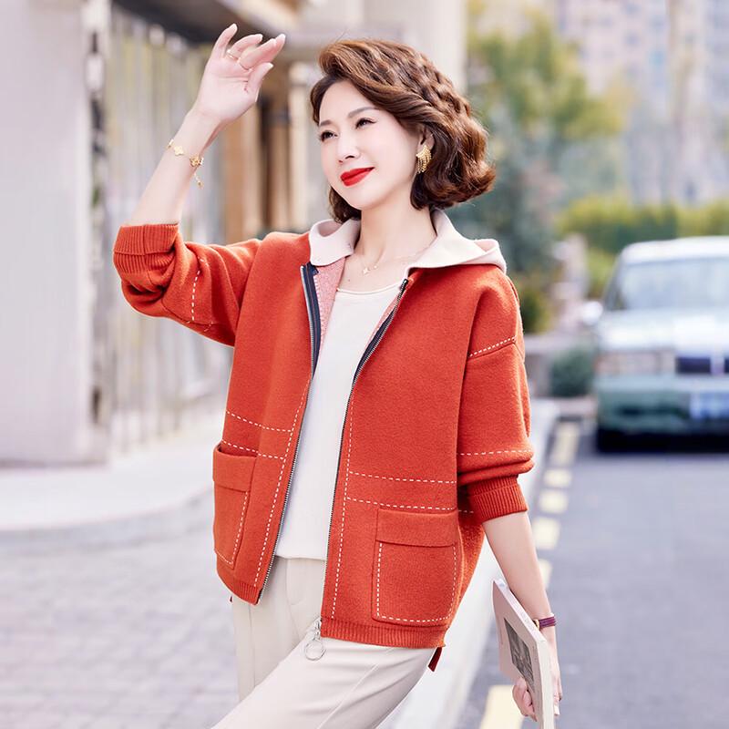 

XUEXI Women s Elegant Knitted Spring Cardigan L