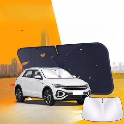Para Volkswagen T Roc  T-roc Parasol para Parabrisas de Coche Bloqueador de Rayos UV Reflector Cubierta de Visera para Ventanilla de Coche Parasol Plegable