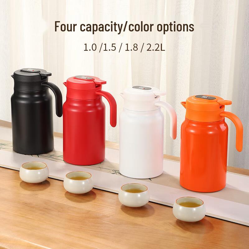 Haofeng 316 Stainless Steel Portable Insulated Food Jar with Temperature Display