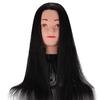 Practice Training Head Human Long Hair Model Hairdressing Mannequin Doll