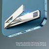 Ultra-Thin Metal Folding Phone Holder Alloy Invisible Back Stick Phone Desktop Holder Portable Mobile Support Phone Stand