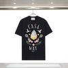 T-shirt Casablanca Stampa Frutta Tropicale Estiva Larga a Maniche Corte