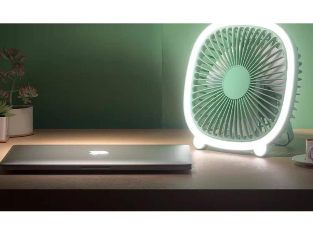 Dual-Use Mini Portable USB Fan for Home & Dorm - Desktop & Hanging