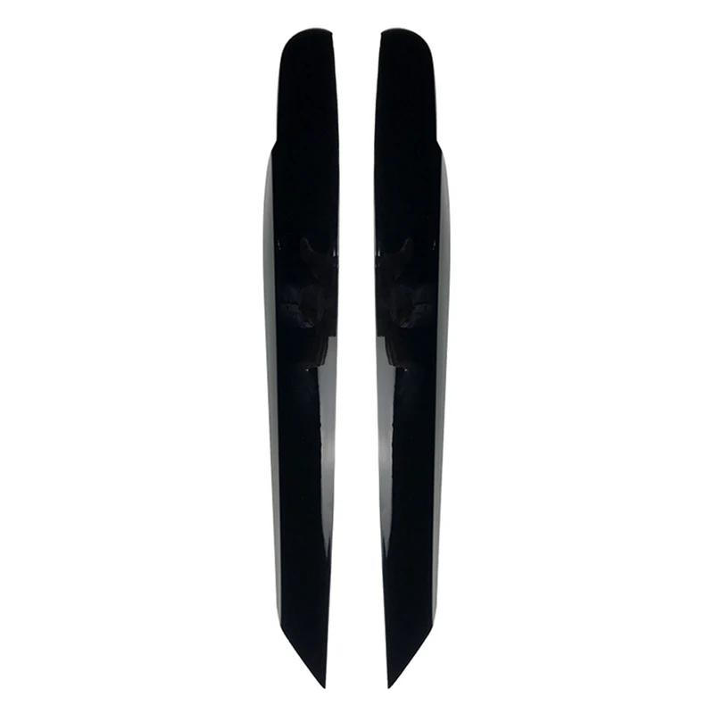 Front Headlight Eyelid Trim Cover Decoration Fit For Volkswagen Touran 2011 2012 2013 2014 2015 ABS Plastic