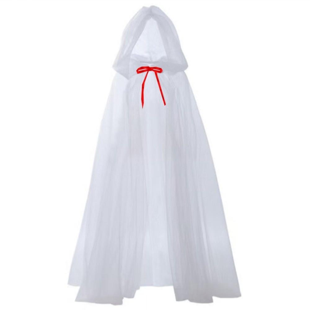 Polyester Witch Wizard Hooded Cloak Fairy Tale Cosplay Costume Cape Red Riding Hood Kids/Adults