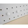 Hikari Wall Punching Board Fastener Set, White, 4-Pack, PBHT112