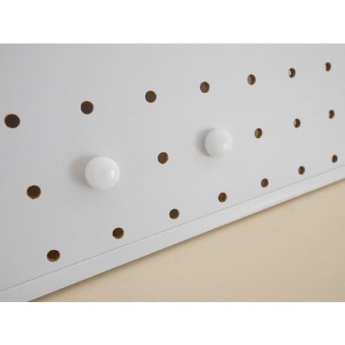 Hikari Wall Punching Board Fastener Set, White, 4-Pack, PBHT112