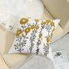 New Towel Embroidered Pillow Case Pastoral Style Home Sofa Pillow Core-free Bedside Cushion Office Waist