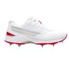 Mens Velocity Leather Spikes Cricket Shoes