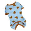 Cotton comfortable pet clothing puppy dog clothes four-legged pajamas spring and summer thin autumn and winter clothing