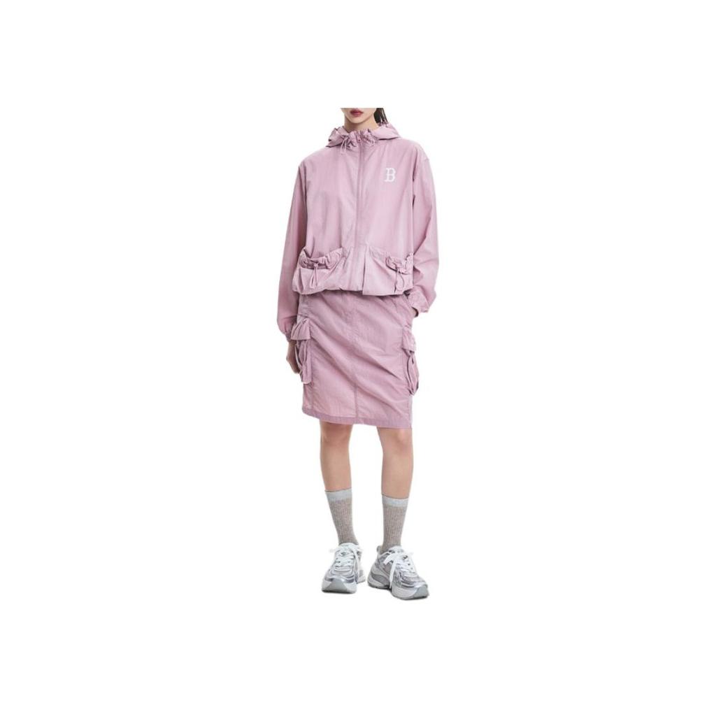 New MLB Cargo Short Skirts Women's Pink 3FSKB0453-43PPM