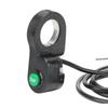 Bike Horn Switch Touch Type ABS Material Black Easy Replaceable Bike Accessories for Electric Bike Scooter