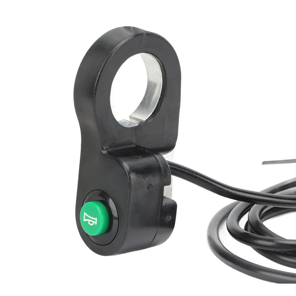 Bike Horn Switch Touch Type ABS Material Black Easy Replaceable Bike Accessories for Electric Bike Scooter