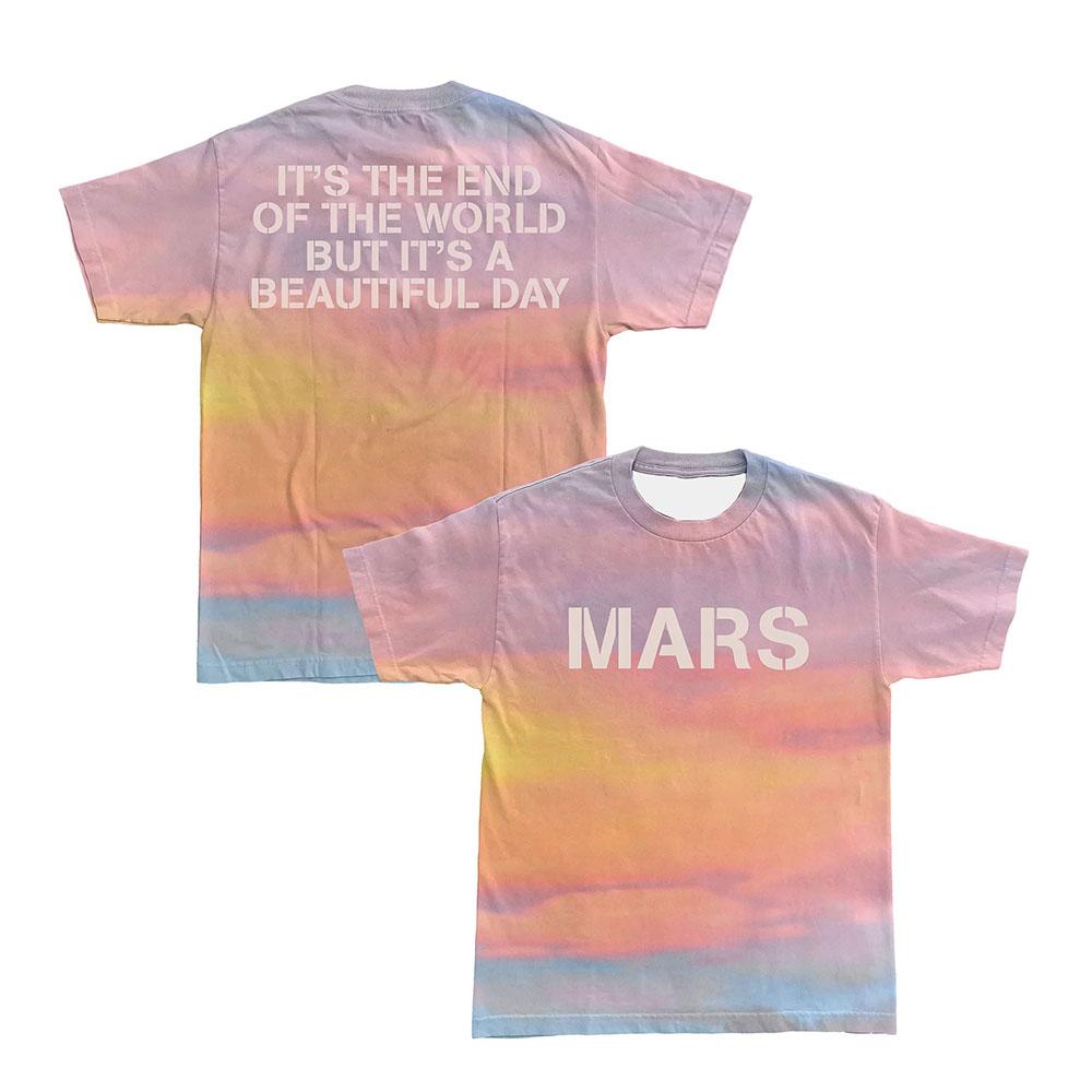 ЭТО КОНЕЦ СВЕТА, НО ЭТО ПРЕКРАСНЫЙ ДЕНЬ Футболка Thirty Seconds to Mars Модная Футболка 3D Печать Мужская Женская Футболка S