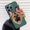 Cartoon German Shepherd Dog Phone Case For iPhone 16 15 11 12 14 Pro Max XR XS Max X Plus 13 14 Pro Soft Silicone Back Cover