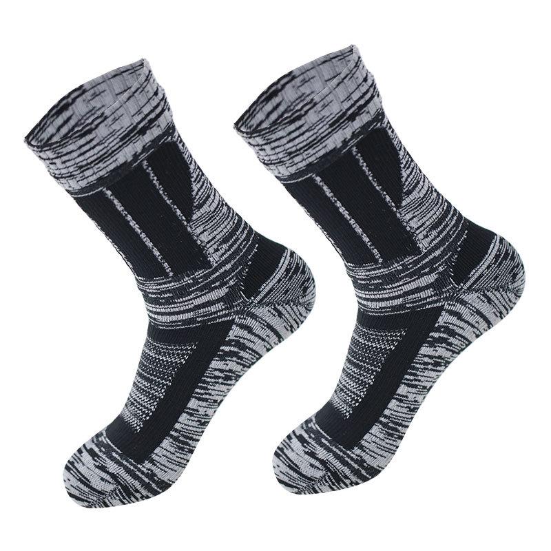 Waterproof Breathable Winter Sports Socks for Mountaineering, Cycling, Fishing & Skiing - Double Layer, Thickened & Warm