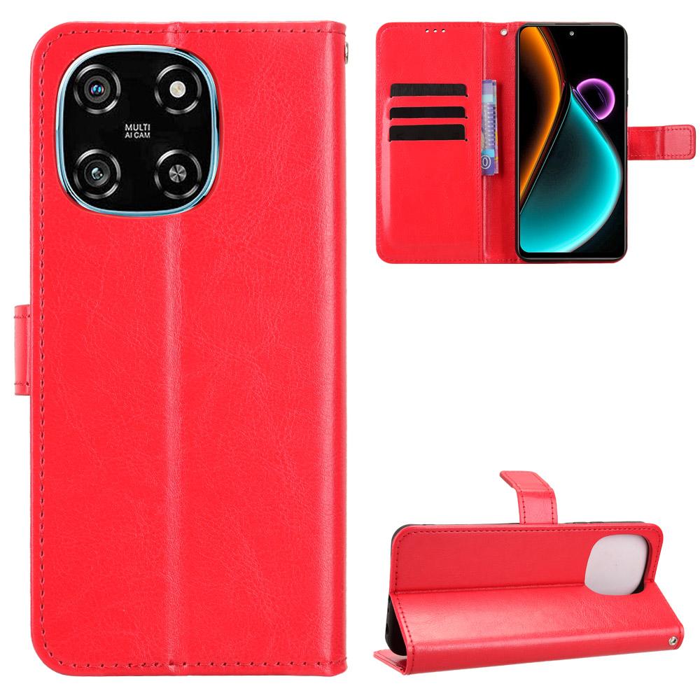 Flip Cover für Blackview Color 6 PU-Leder Ganzkörperschutz [RFID-Blockierung] Handyhüllen Brieftaschen-Cover