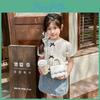 Stilvolle Koreanische Mini-Schultertasche Für Kinder Perfekt Für Sommerausflüge In Schwarz Weiß Rosa Lila Und Silber