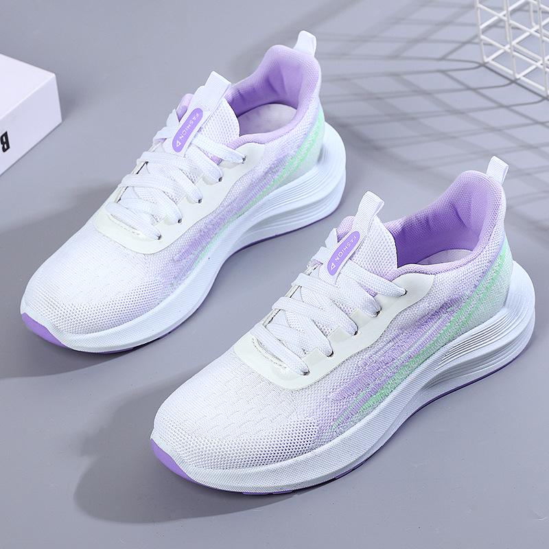 Women's 2024 Autumn Shock-Absorbing, Lightweight Mesh Running Shoes - Comfortable, Soft Sole Fitness & Casual Sneakers