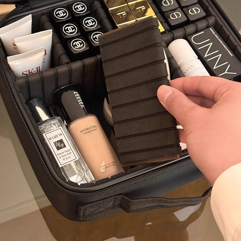 Cosmetic Bag for Women Large Capacity Portable Small Cosmetic Case Travel Cosmetic Storage Bag Waterproof Toiletry Bag