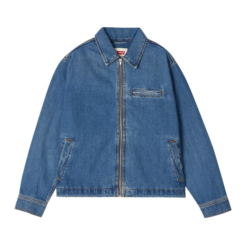Мужская джинсовая куртка Levi s 2026 S/S Повседневная M синий