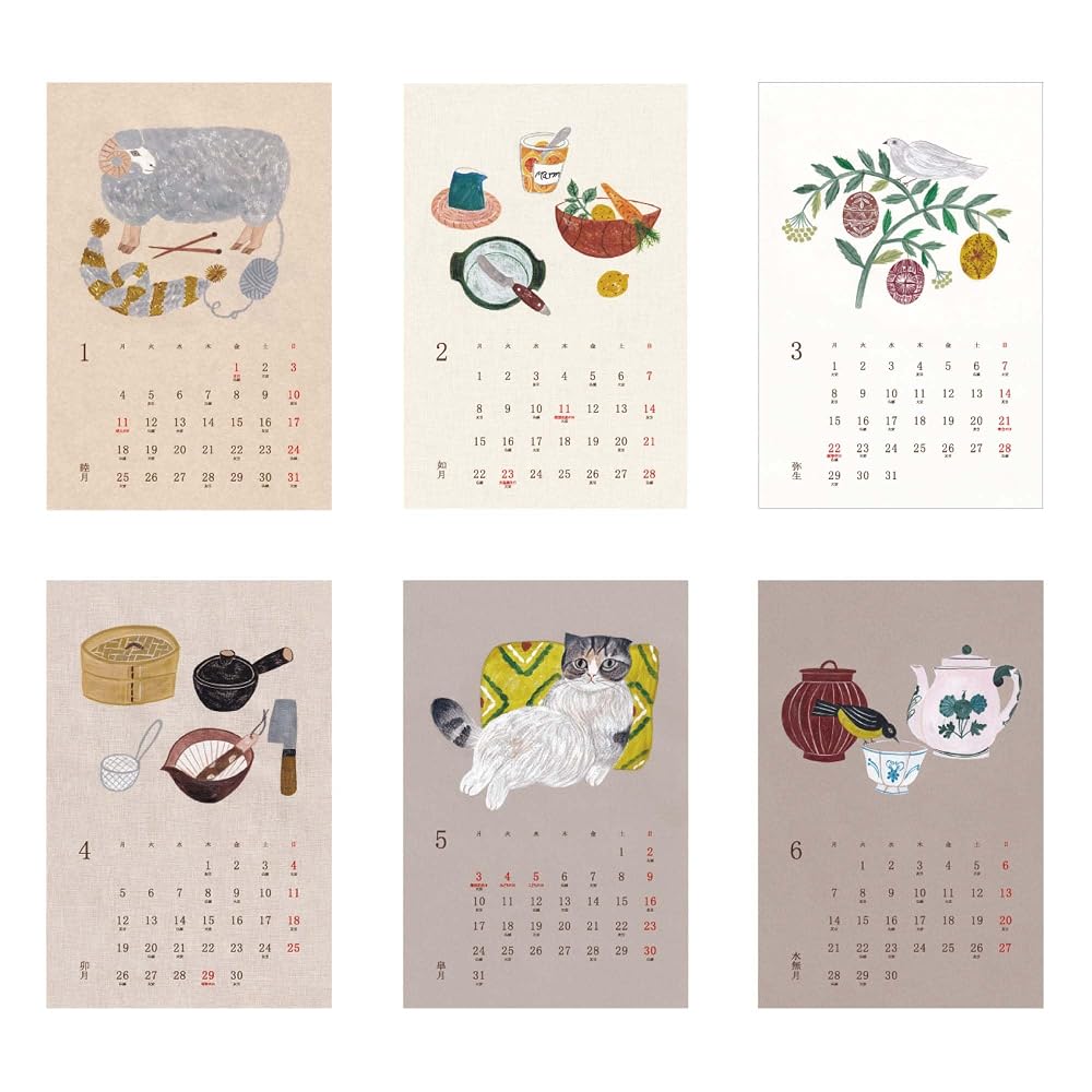 Elcommune Matoka 2027 Desk Calendar Living CAL182