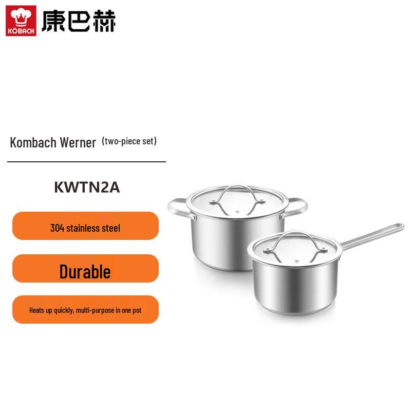 Kangbach Weierna 2-Piece Soup and Milk Pot Set