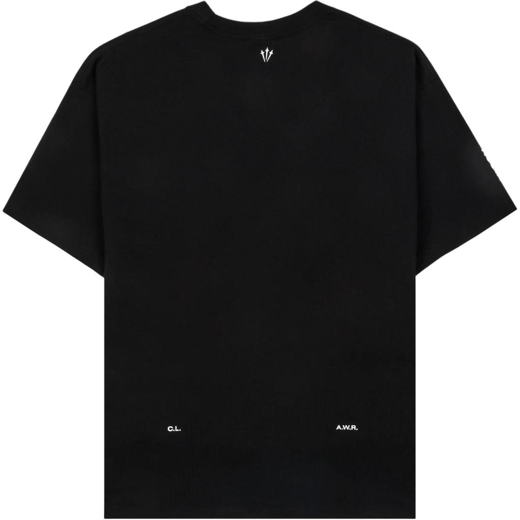 Nike X Nocta Collaboration SS25 Logo Crew Neck Short Sleeve T-Shirt Unisex Tops Black HM5774-010