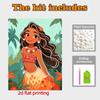 Disney Pearl Painting Moana DIY Pearl Art Painting Pearl Gem Painting Pictures Crafts Special Shape Home Wall Decoration