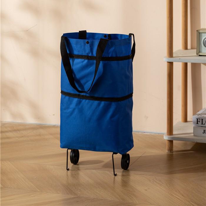 Waterproof Foldable Shopping Trolley: Portable Handcart & Internet Celebrity Design