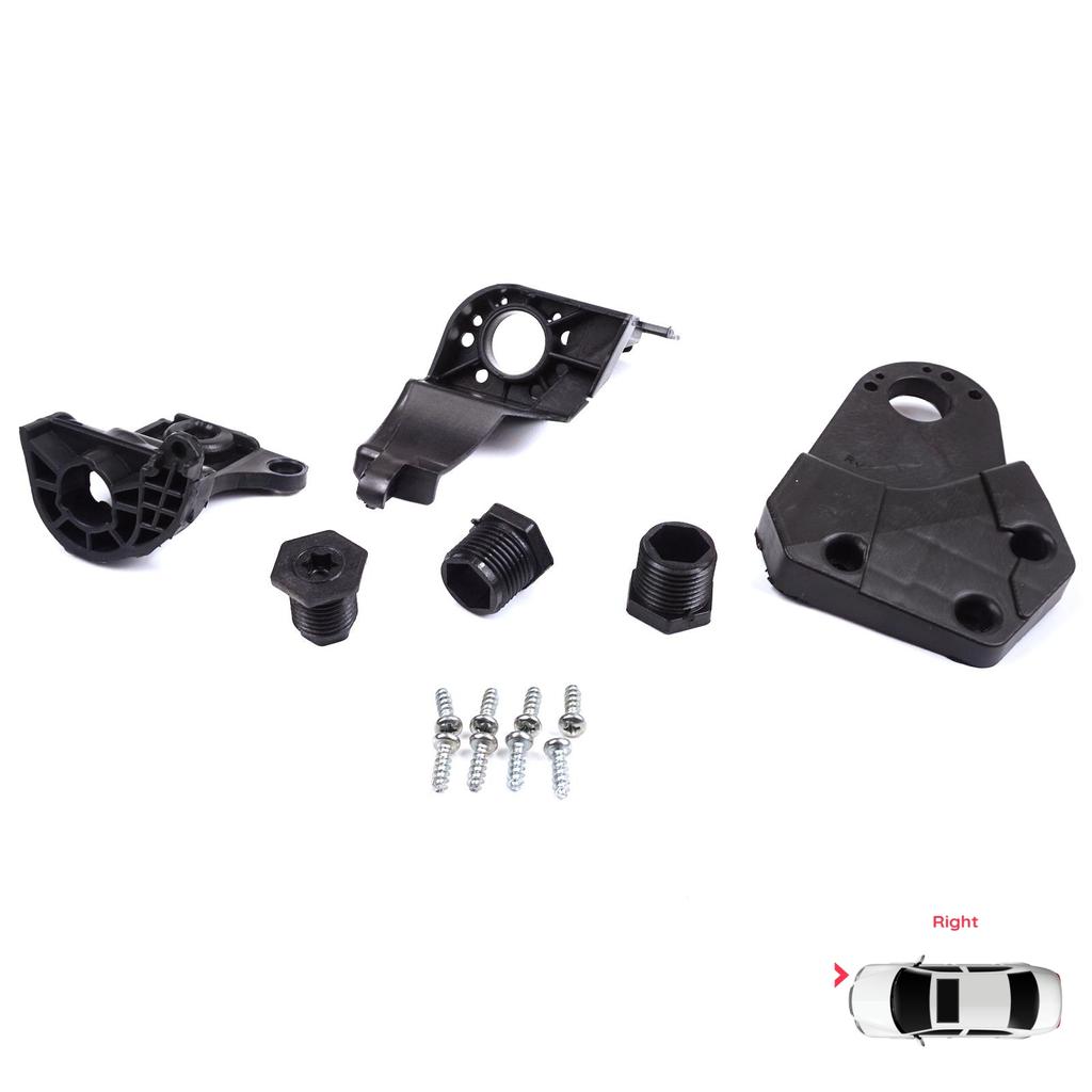 EHL572-2 Scheinwerferhalterung Montage Reparaturwinkel Laschensatz Rechte Seite für Mercedes E-Klasse W213 X213 W238 C238 A238 2016-2020