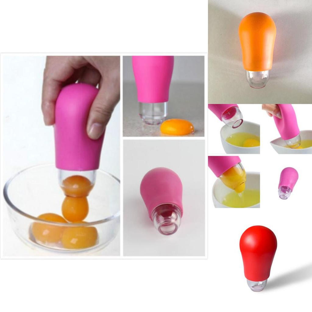 Egg Separator Silicone Kitchen Gadget For Cooking And Gift Giving In Modern Style