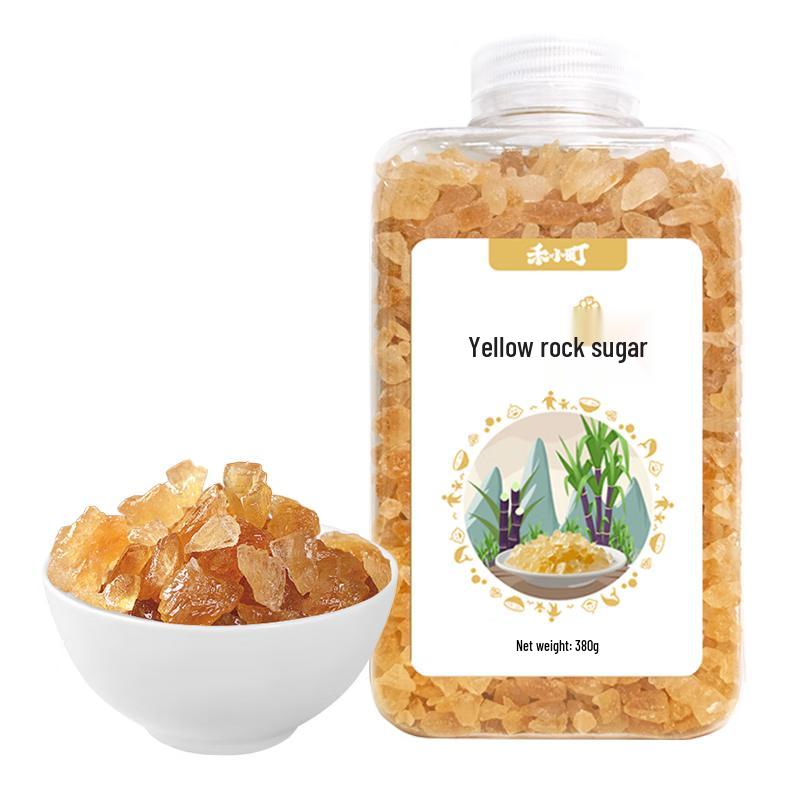 He Xiaoding Guangxi Yellow Rock Sugar 380g