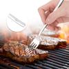 5Pcs Rustless Steel Table Fork Polished Glossy Dining  Fork Reusable Dinner Fork  Banquet  Use