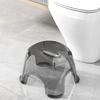 Non-slip Clear Shower Foot Stool Transparent Kid Stool Simple Small Low Stool  for Kids
