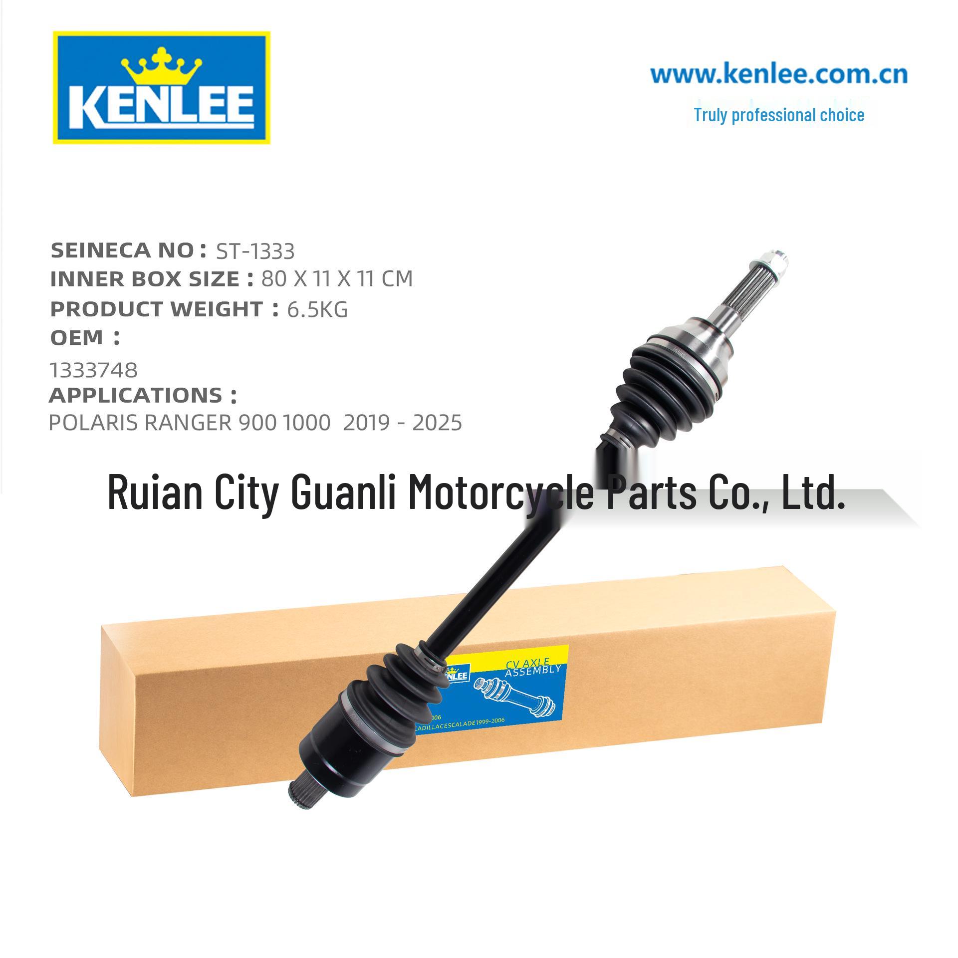 Drive Shaft Axle Assembly CV Joint for POLARIS RANGER (ATV-PO-889) KENLEE