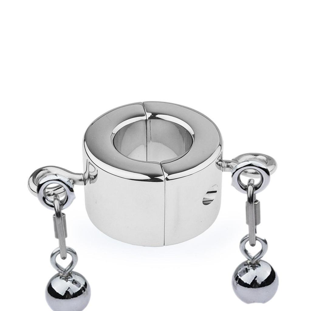 Metal Penis Weight & Scrotum Pendant for Men - Enhances Stamina & Firmness