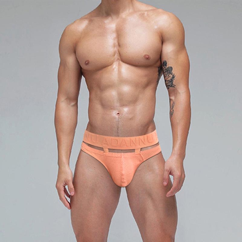 Men Erotic Clothing Sexy Transparent Men Boxer Underwear Ice Silk Comfort Long Panties Soft Boxershorts Breathable U Convex Pouch Cuecas Masculinas