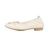 Barbara Soft Leather Minimal Feminine Flat 1cm Bqj127iv