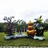 Halloween Decor Balloons Halloween Large Pumpkin Dead Tree Witch Hand Aluminum Foil Balloons Self-Standing Balloons For Party Indoor Outdoor